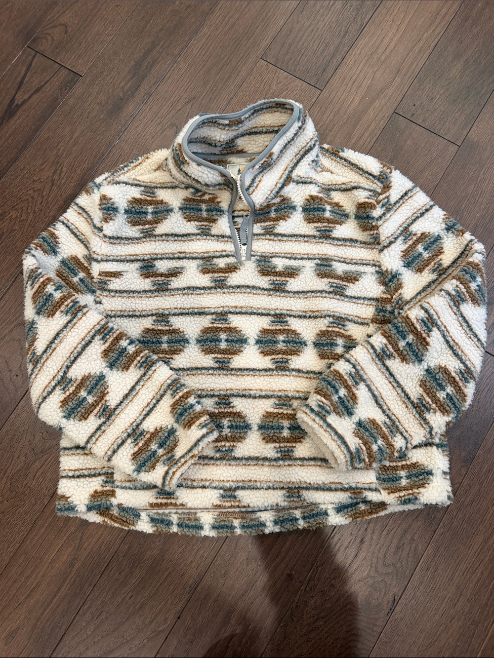 Horizon by Bass Creek Outfitters 1/4 Zip Fleece Pullover Size Large - C10-043